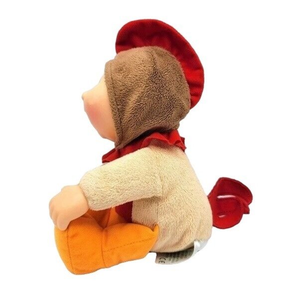 Cabbage Patch Rocky Rooster Doll 11" Rooster Costume Vinyl Face Farm Cuties - Picture 4 of 11